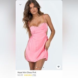 COPY - Princess Polly Pink Minidress